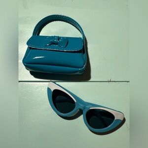 American girl Melodies sunglasses and purse
